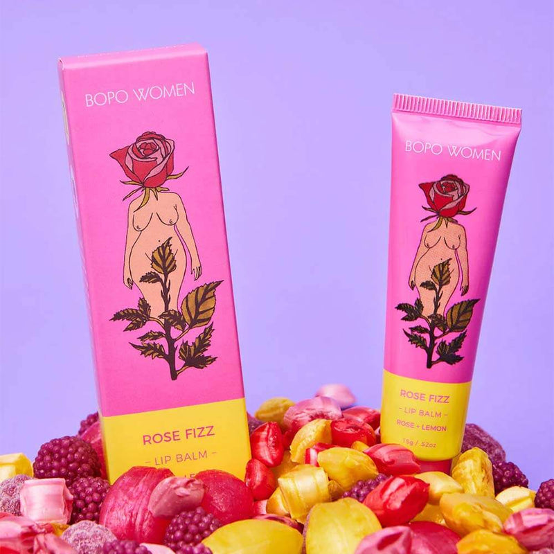 Lip Balm Rose Fizz