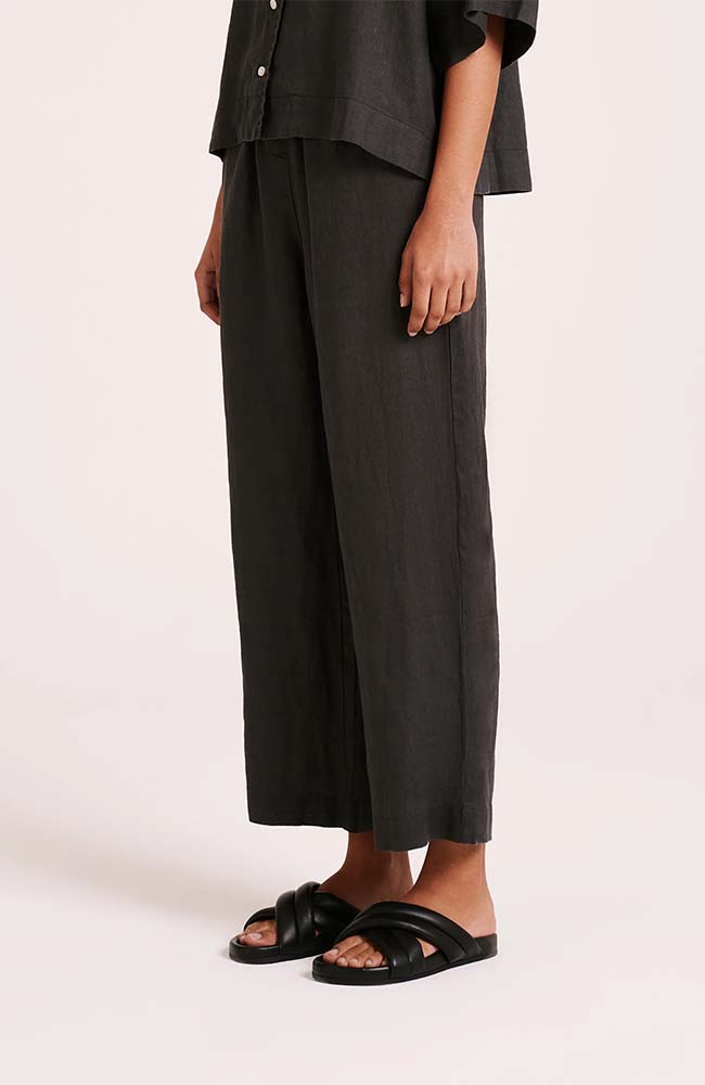 Lounge Linen Crop Pant