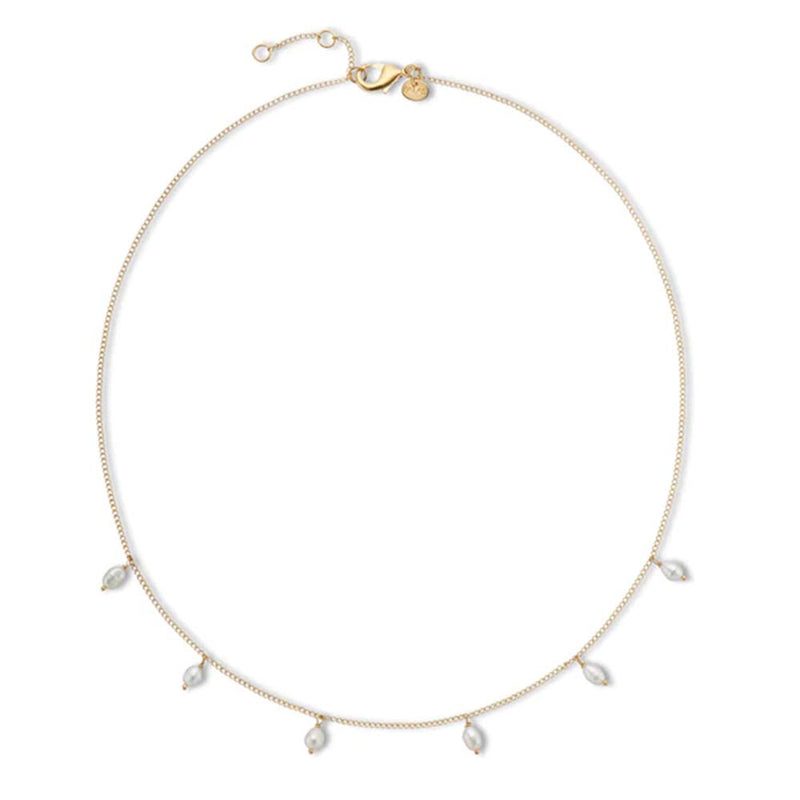 Positano Pearl Chain Necklace