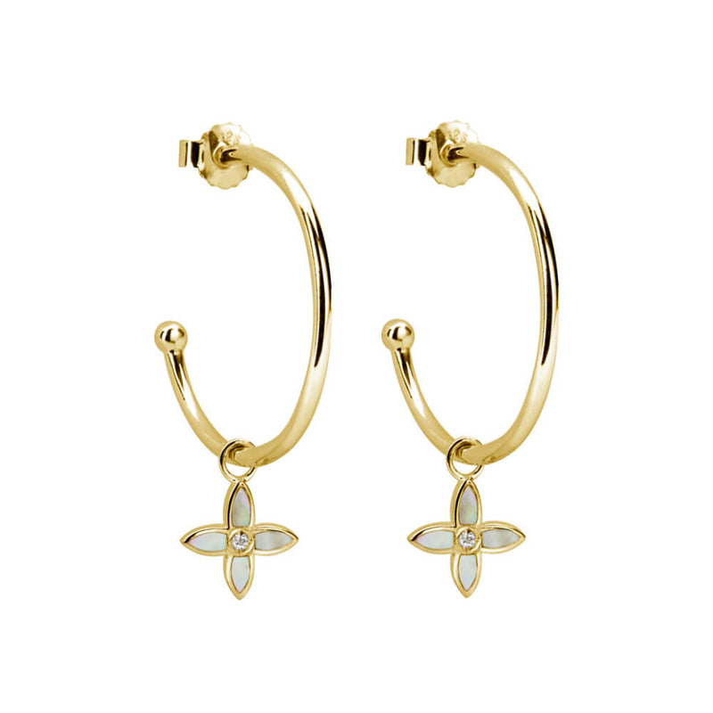 Medium Hoop Earrings (5387076567207)