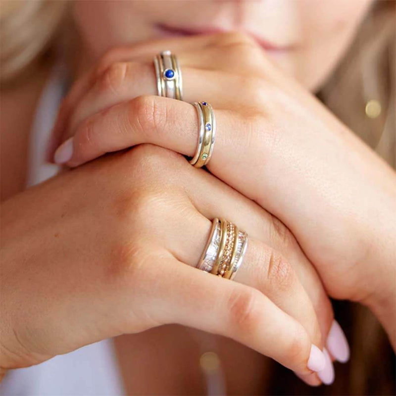 Gratitude Meditation Spinning Ring