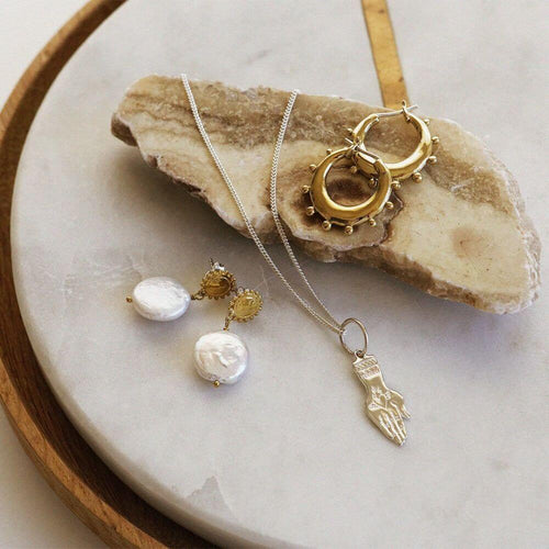 Path Of Gold Earrings (6811001618599)