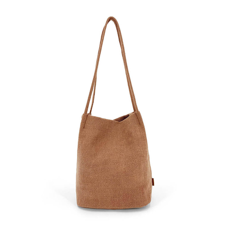 Natural Long Handle Bag