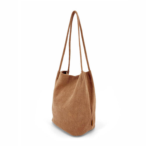 Natural Long Handle Bag