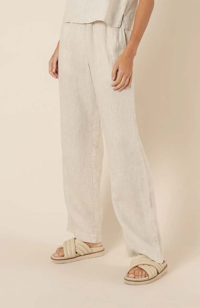 Nude Linen Lounge Pant