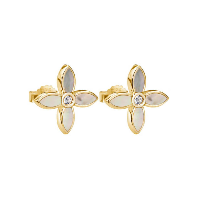 Small Earrings With Mother Of Pearl (5783196041383)