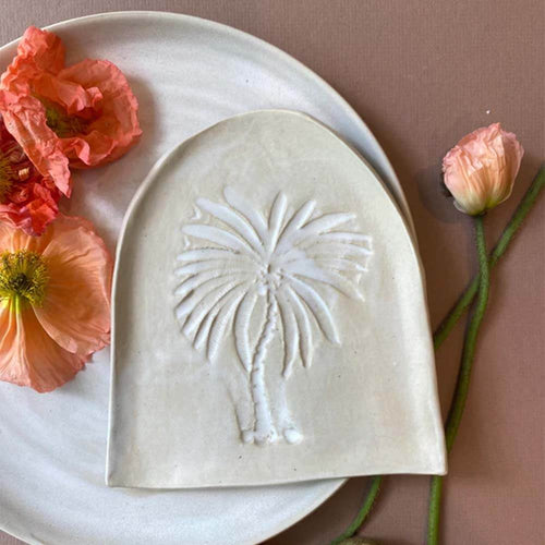 Palm Tree Trinket Plate