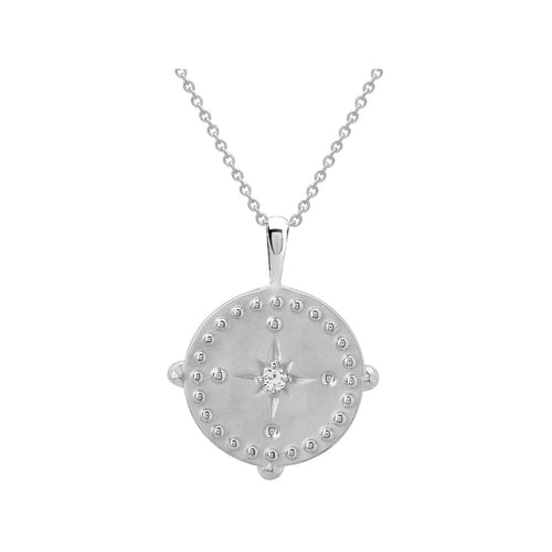 Pendant Disc Necklace