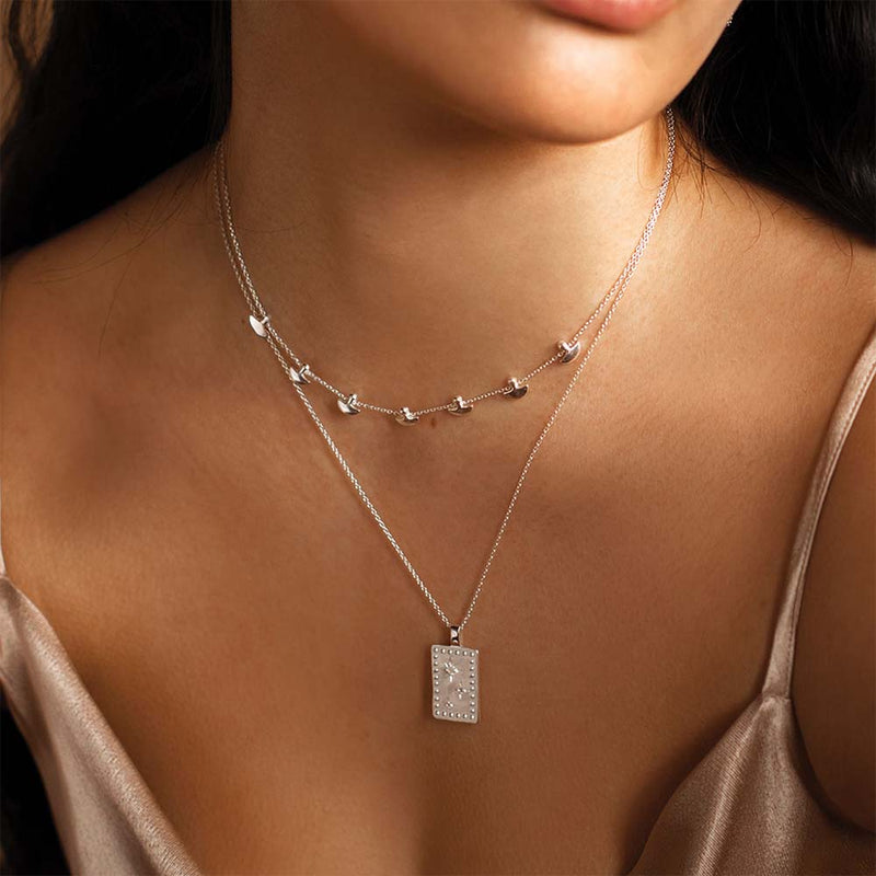 Rectangle Necklace SUBLIME CO