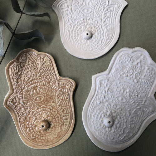 Hamsa Hand Incense Holder (6106830733479)